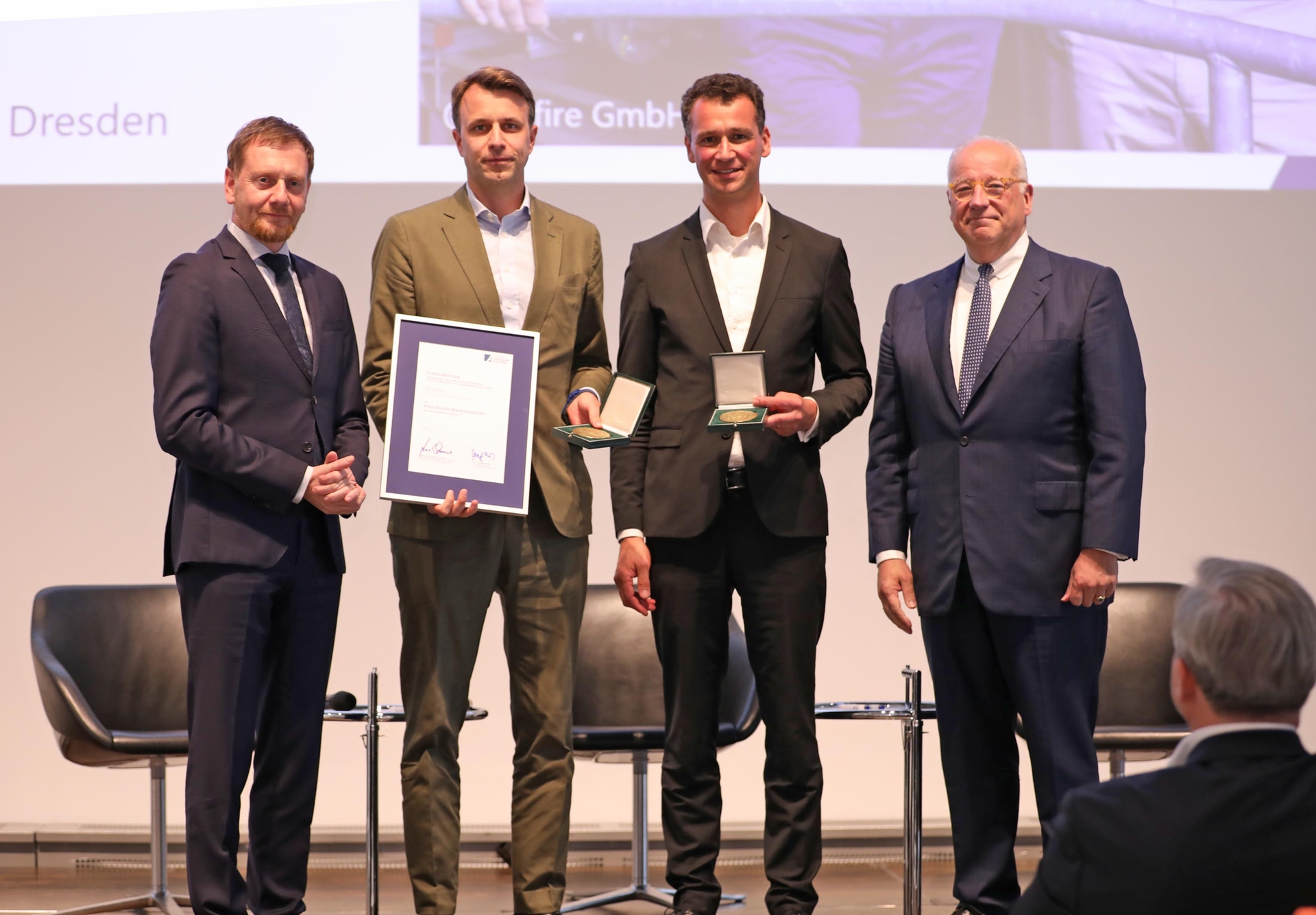 Konrad Adenauer Preis, Nils Aldag und Christian von Olshausen, Sunfire